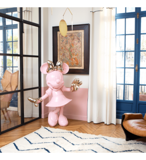 法国Leblon Delienne MINNIE LIFESIZE BICOLOR 真人尺寸米妮 摆件装饰礼物 147 cm